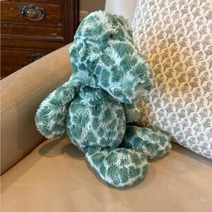 Jellycat Mint Dappled Croc 14” - HTF and rare